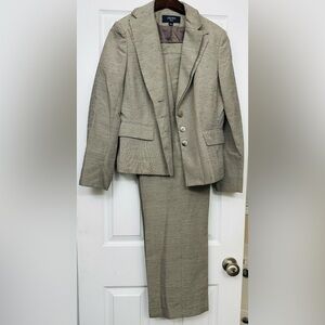 Jones Wear Tan Women's Pantsuit